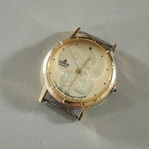 Vintage 1980's Disney Mickey Mouse × Lorus Quartz Analog Watch (Face & Case)